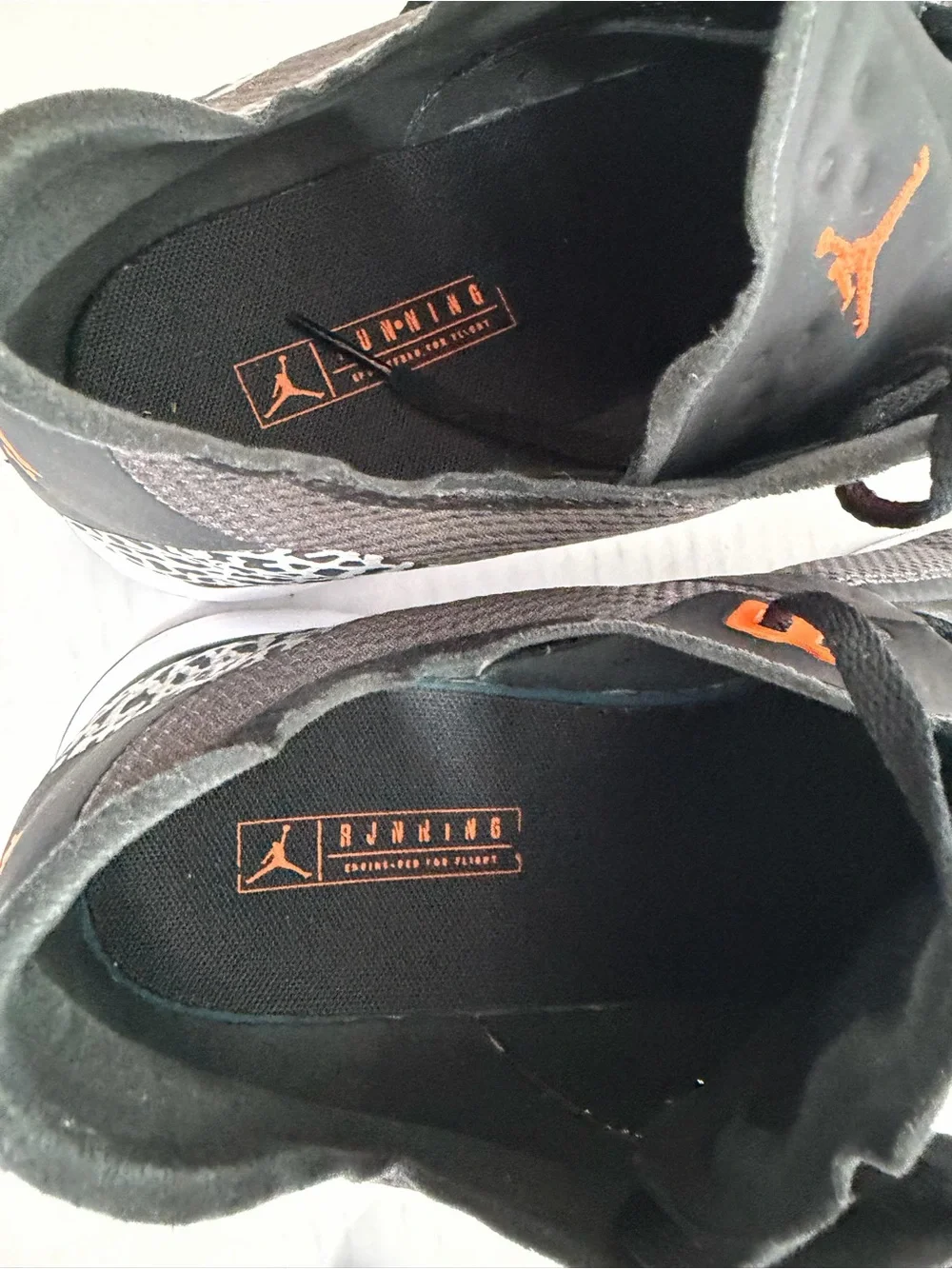 Nike Mens Jordan 88 Racer Black Cement Orange Shoes Sneakers AV1200-008 Size 12